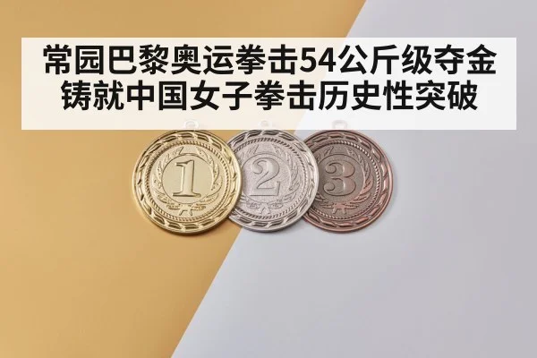 常园巴黎奥运拳击54公斤级夺金铸就中国女子拳击历史性突破